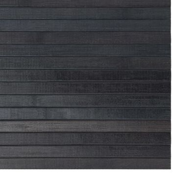 vidaXL Dywan prostokątny, szary, 100x300 cm, bambusowy