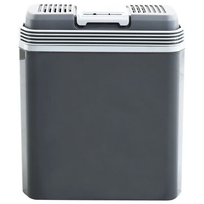 vidaXL Przenośna chłodziarka termoelektryczna, 20 L, 12 V, 230 V, A+++