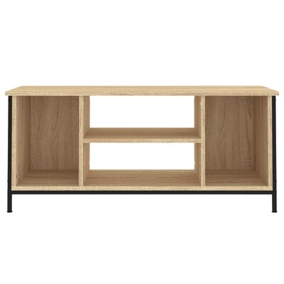 vidaXL Szafka pod TV, dąb sonoma, 102x35x45 cm materiał drewnopochodny