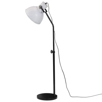 vidaXL Lampa stojąca, 25 W, biała, 30x30x90-150 cm, E27
