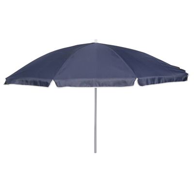 Bo-Camp Parasol ogrodowy, 200 cm, niebieski