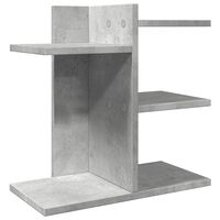 vidaXL Organizer na biurko, szarość betonu, 42x21,5x42 cm