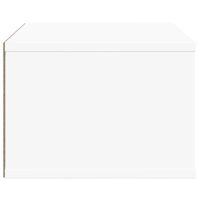 vidaXL Stojak pod drukarkę, biały, 40x32x22,5 cm