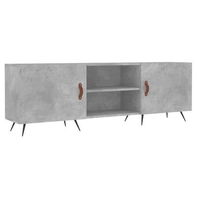 vidaXL Szafka pod TV, szarość betonu, 150x30x50 cm