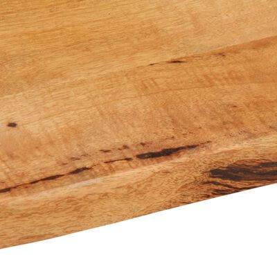 vidaXL Blat stołu, 110x60x2,5 cm, naturalna krawędź, lite drewno mango