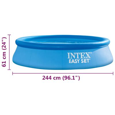 Intex Basen Easy Set, 244x61 cm, PVC