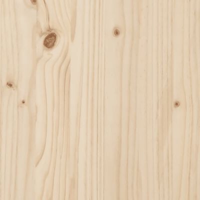 vidaXL Donica ogrodowa, 90x31x31 cm, lite drewno sosnowe