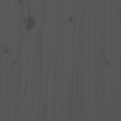 vidaXL 2-osobowa ławka ogrodowa, szara, 159,5x44x45 cm, drewno sosnowe