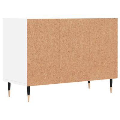 vidaXL Szafka pod TV, biała, 69,5x30x50 cm, materiał drewnopochodny