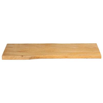 vidaXL Blat stołu, 100x40x3,8 cm, naturalna krawędź, lite drewno mango