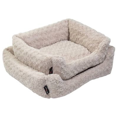 Jack and Vanilla Legowisko sofa Softy S, 60x52x18 cm, beżowe rozety