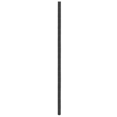 vidaXL Agrowłóknina antychwastowa, czarna, 4x25 m, PP