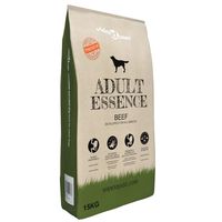 vidaXL Sucha karma dla psów Adult Essence Beef, 15 kg