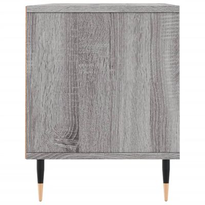 vidaXL Szafka pod TV, szary dąb sonoma, 100x34,5x44,5 cm