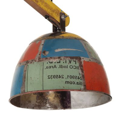 vidaXL Lampa sufitowa 25 W, wielokolorowa, 29x18x85 cm, E27