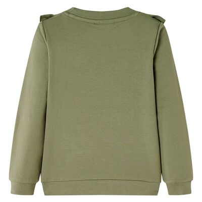 Bluza dziecięca, khaki, 104