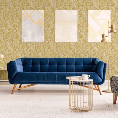 DUTCH WALLCOVERINGS Tapeta Mae, ochra i beż