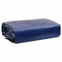 vidaXL Plandeka, niebieska, 1x2,5 m, 650 g/m²