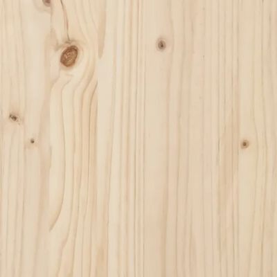 vidaXL Donica, 40x40x81 cm, lite drewno sosnowe