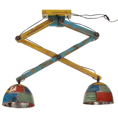 vidaXL Lampa sufitowa 25 W, wielokolorowa, 29x18x85 cm, E27