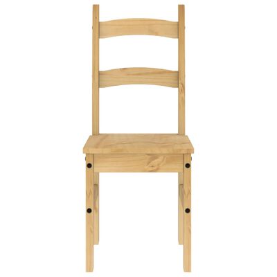 vidaXL Krzesła stołowe, 2 szt., 40x46x99 cm, lite drewno sosnowe