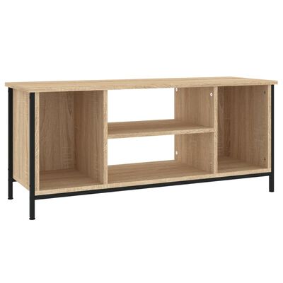 vidaXL Szafka pod TV, dąb sonoma, 102x35x45 cm materiał drewnopochodny