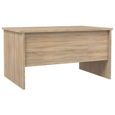 vidaXL Stolik kawowy, dąb sonoma 80x50x42,5 cm materiał drewnopochodny