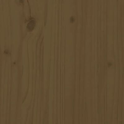 vidaXL Szafka pod TV, miodowy brąz, 90x35x35 cm, lite drewno sosnowe
