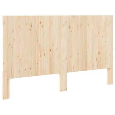vidaXL Wezgłowie łóżka, 180x104 cm, lite drewno sosnowe