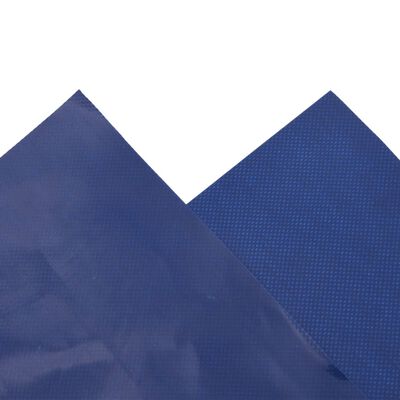 vidaXL Plandeka, niebieska, 1,5x6 m, 650 g/m²