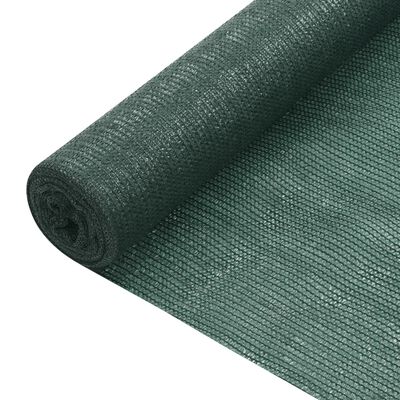 vidaXL Siatka cieniująca, zielona, 2x10 m, HDPE, 75 g/m²