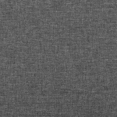 vidaXL Zagłówki do łóżka, 4 szt., ciemnoszare, 72x5x78/88 cm, tkanina