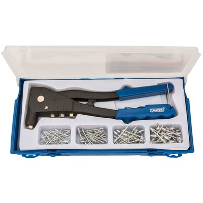 Draper Tools Zestaw do nitowania, niebieski, 27843