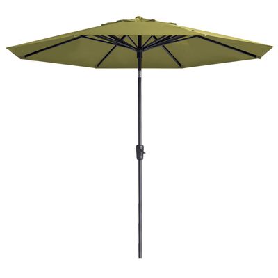 Madison Parasol ogrodowy Paros II Luxe, 300 cm, szałwiowa zieleń