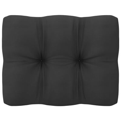 vidaXL 4-osobowa sofa ogrodowa z poduszkami, lite drewno sosnowe