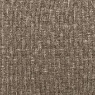 vidaXL Materac kieszeniowy, kolor taupe, 120x200x20 cm, tkanina