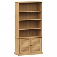 vidaXL Biblioteczka VIGO, 85x35x170 cm, lite drewno sosnowe