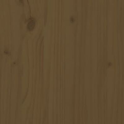 vidaXL Szafka, miodowy brąz, 83x41,5x100 cm, lite drewno sosnowe