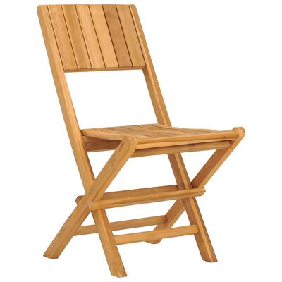 vidaXL Składane krzesła ogrodowe, 4 szt., 47x61x90 cm, drewno tekowe