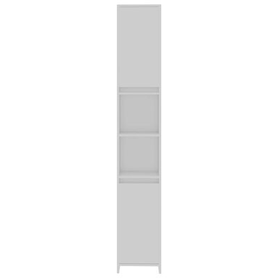 vidaXL Szafka łazienkowa, biała, 30x30x183,5 cm