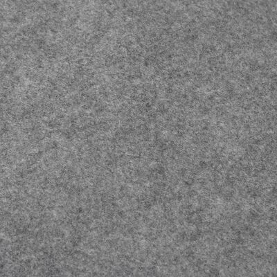 vidaXL Mata pod basen, jasnoszara, 640x321 cm, geowłóknina poliestrowa
