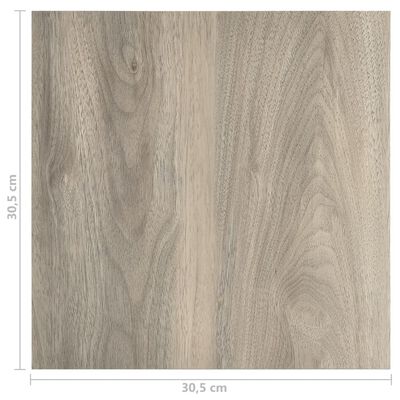 vidaXL Samoprzylepne panele podłogowe, 55 szt., PVC, 5,11 m², taupe