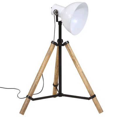 vidaXL Lampa stojąca, 25 W, biała, 75x75x90-150 cm, E27