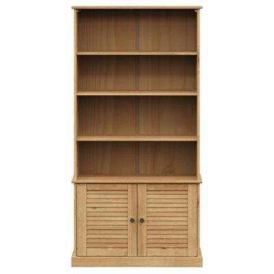 vidaXL Biblioteczka VIGO, 85x35x170 cm, lite drewno sosnowe