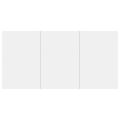 vidaXL Stół jadalniany, biały, wysoki połysk, 180x90x76 cm