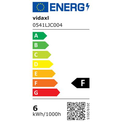 vidaXL Ścienne lustro łazienkowe z LED, 60 x 80 cm