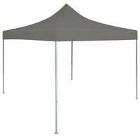vidaXL Rozkładany namiot imprezowy 3 x 3 m, antracytowy