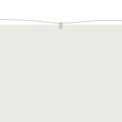 vidaXL Markiza pionowa, biała, 180x1200 cm, tkanina Oxford