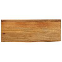 vidaXL Blat stołu z naturalną krawędzią, 80x40x3,8 cm, drewno mango