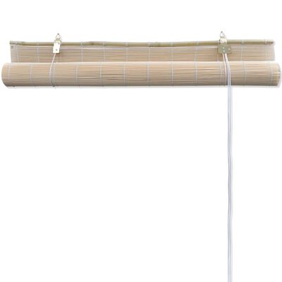 vidaXL Naturalne rolety bambusowe, 4 szt., 120 x 160 cm